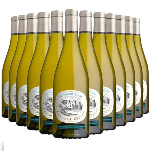 Case of 12 La Forge Sauvignon Blanc 75cl White Wine